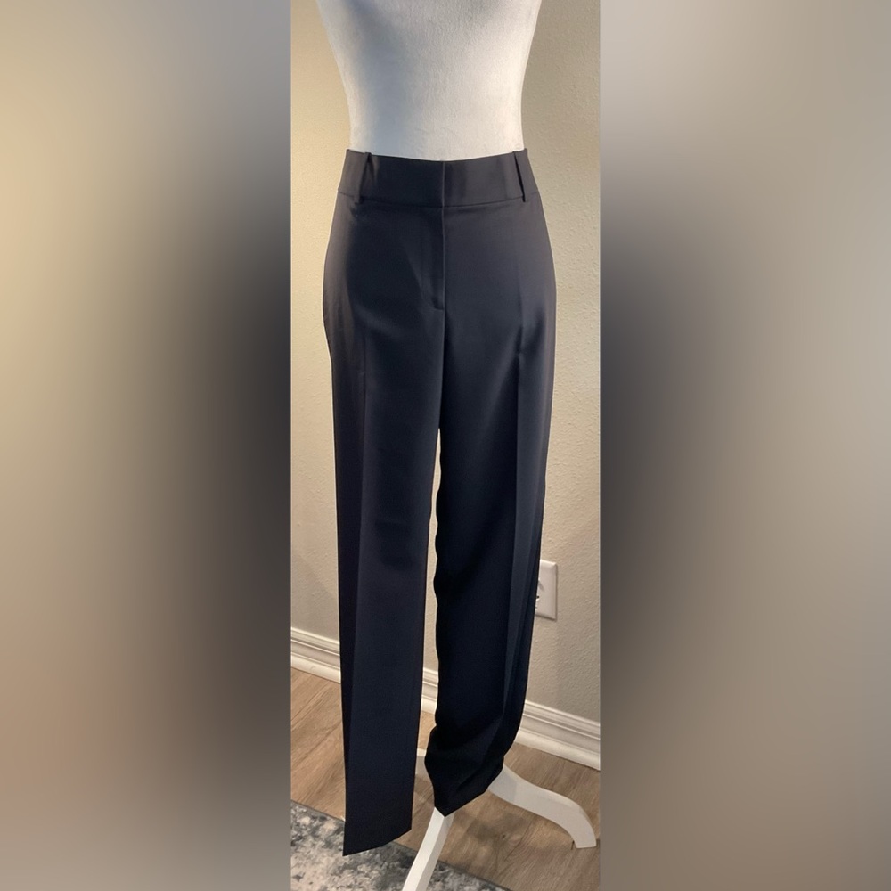 Ann Taylor Navy Boot Cut Pants - Picture 3 of 11